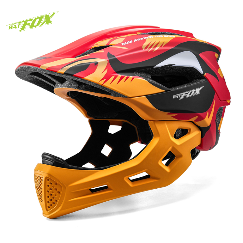 BATFOX Kids Full Face Bike Hel - đánh giá và giá Sports Equipment Stores