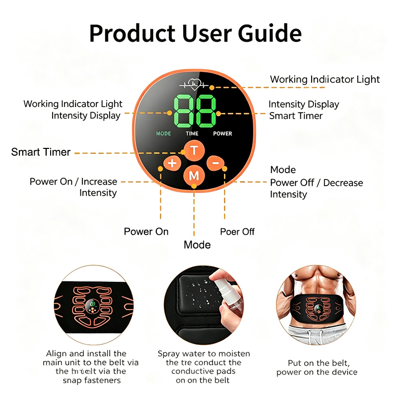 Abdominal Toning Belt Smart Ab - đánh giá và giá Sports Equipment Online